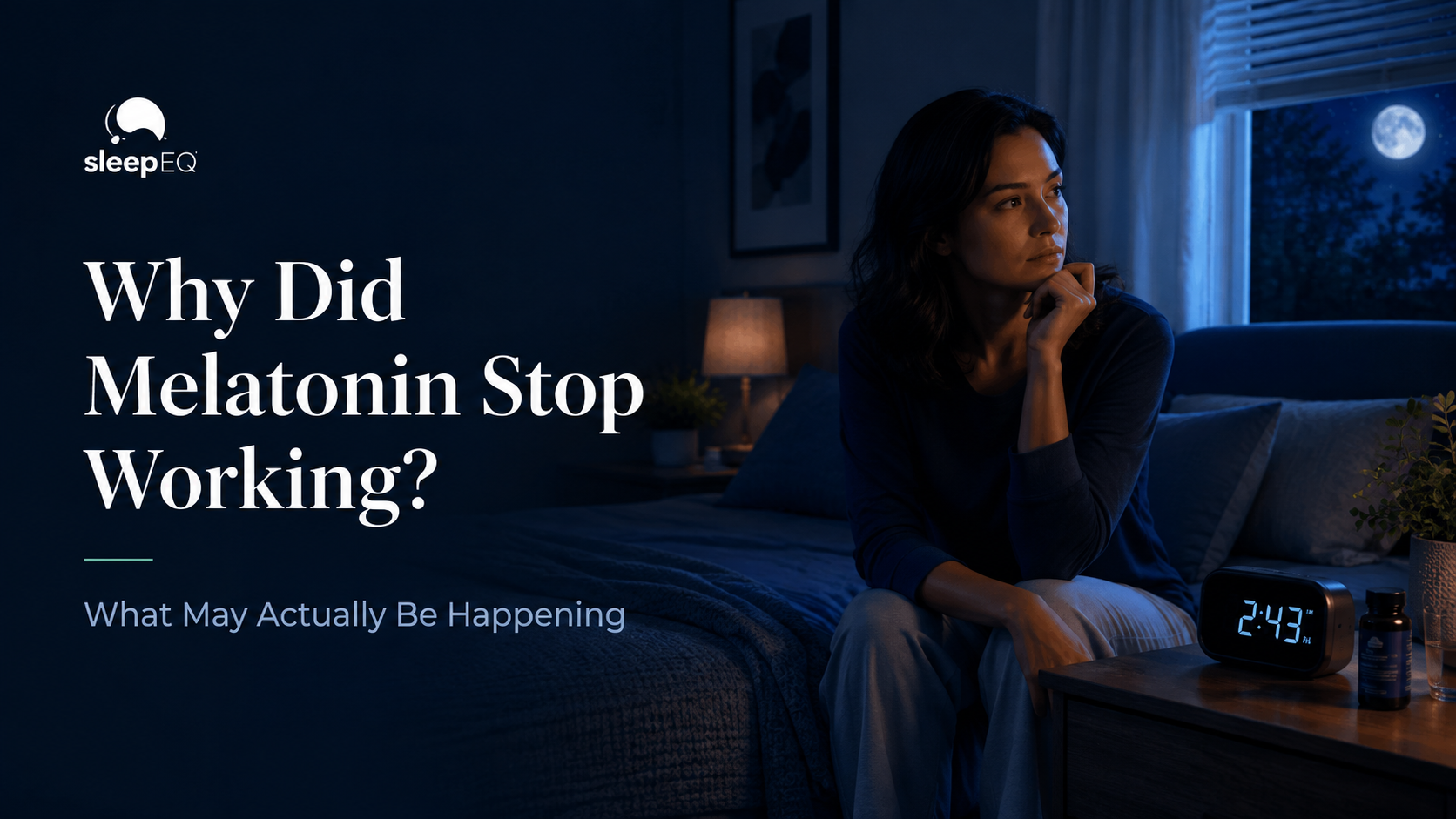 why melatonin may stop feeling effective