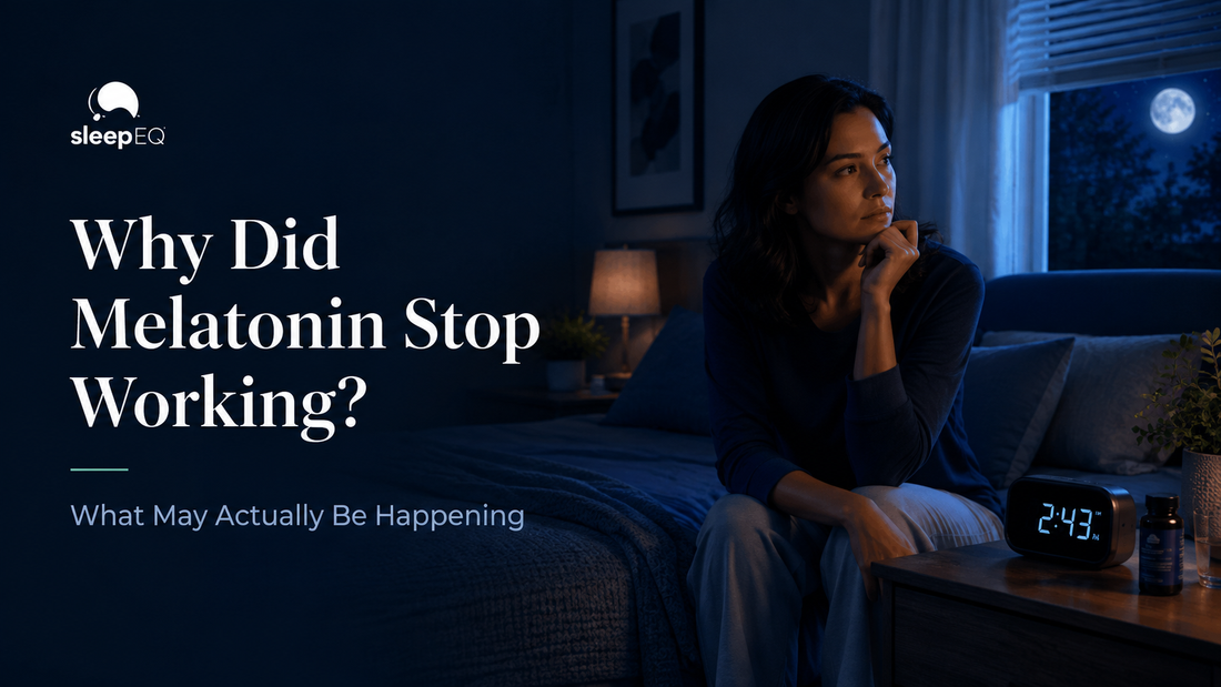 why melatonin may stop feeling effective