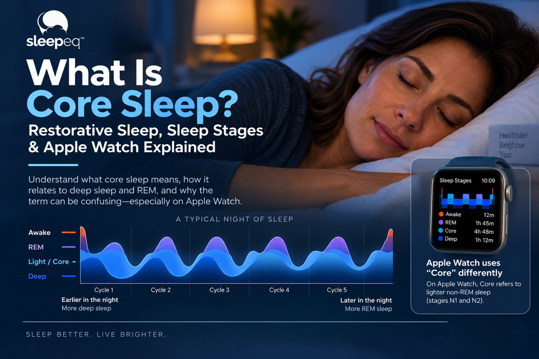 What Is Core Sleep? Restorative Sleep, Sleep Stages & Apple Watch